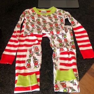 Hanna Andersson Christmas Grinch Pajamas